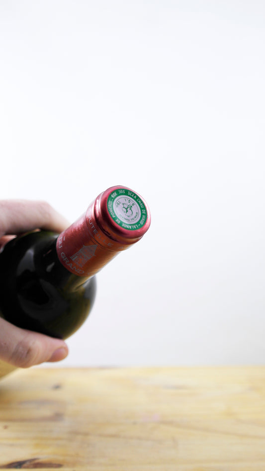 Vin Année 1986 Château du Grand Chambellan ELA