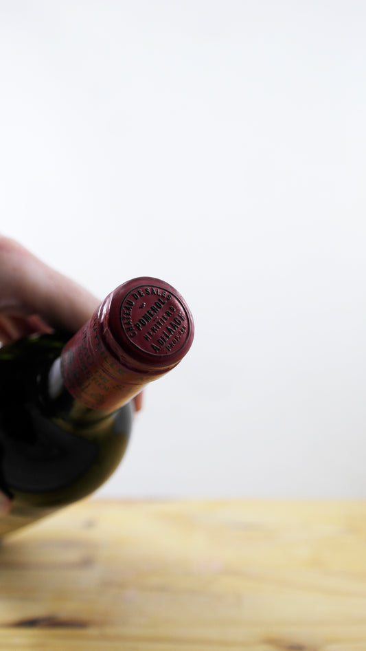 Vin Année 1978 Château de Sales