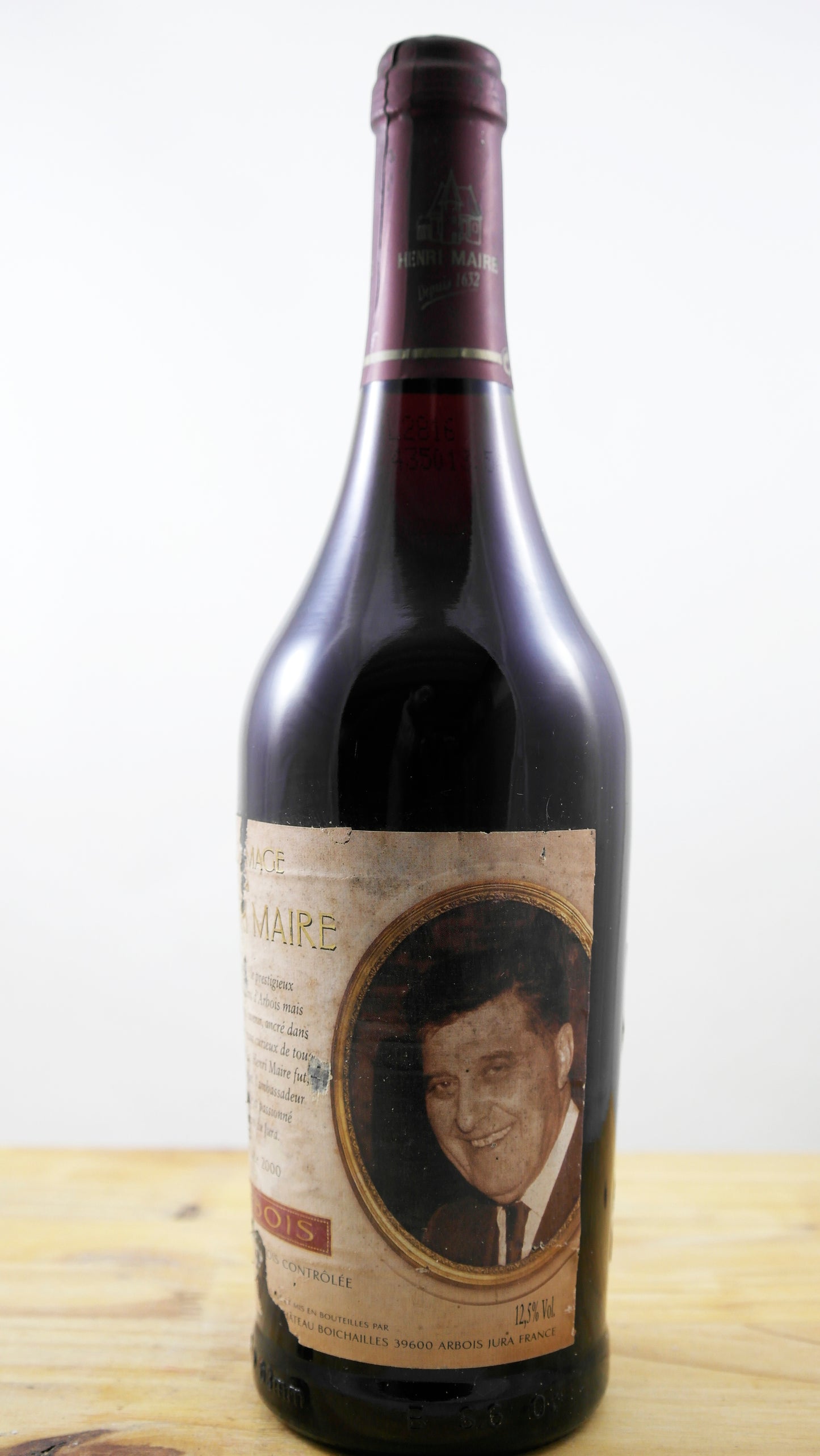 Vin Année 2000 Arbois Hommage à Henri Maire