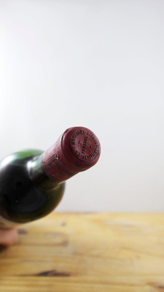 Vin Année 1955 Château Moulinet Dubois