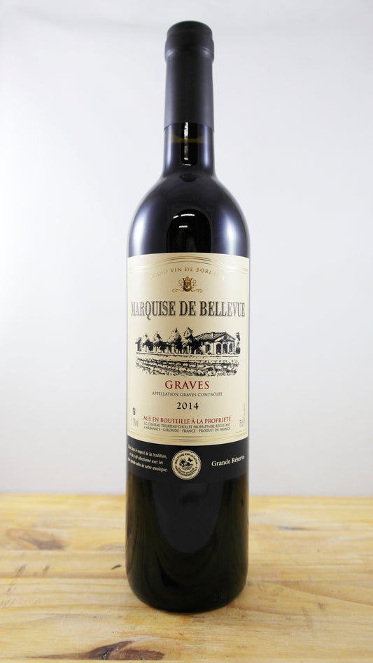 Vin Année 2014 Marquise de Bellevue