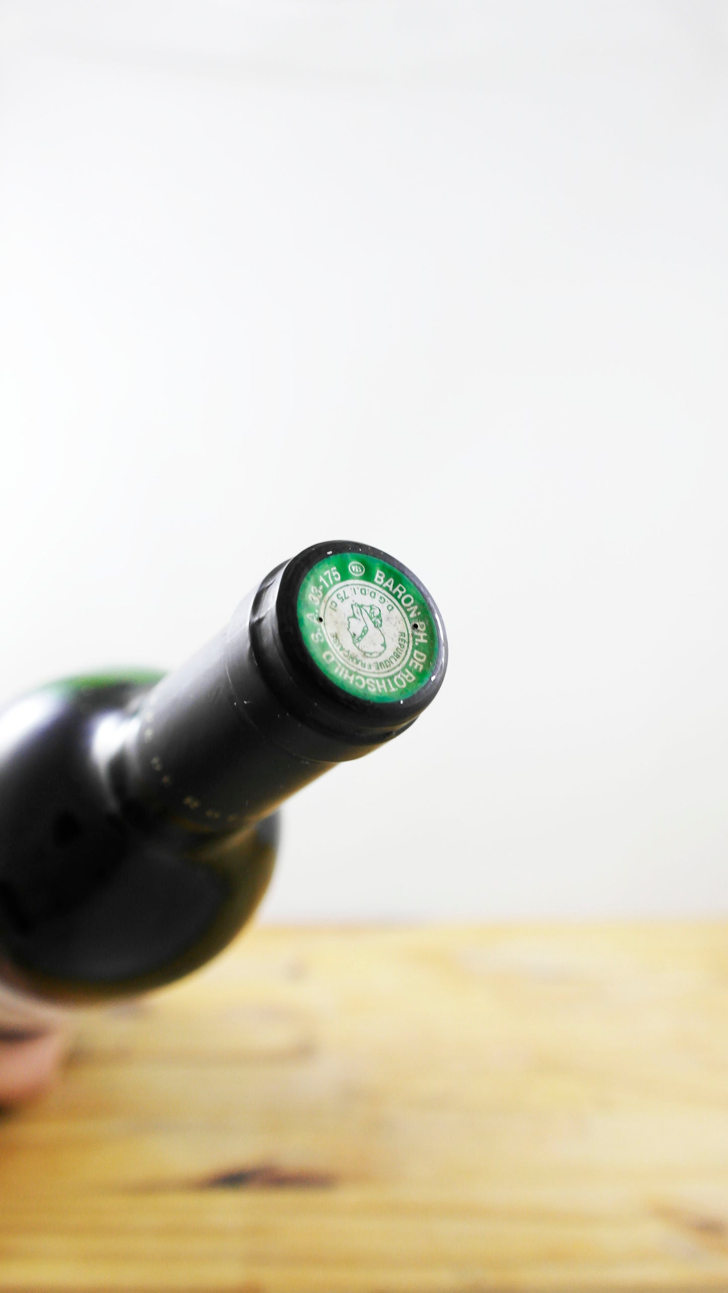 Vin Année 1996 Agneau Rouge Baron Philippe de Rothschid