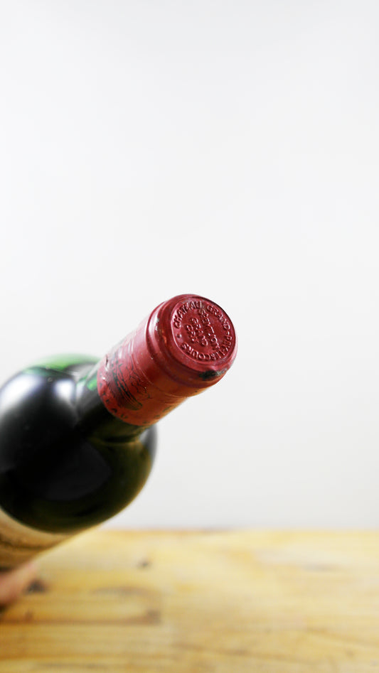 Vin Année 1982 Château Grand Pey Lescours