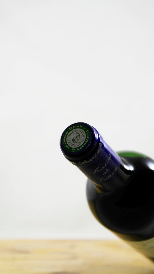 Vin Année 1996 Moulins de Citran