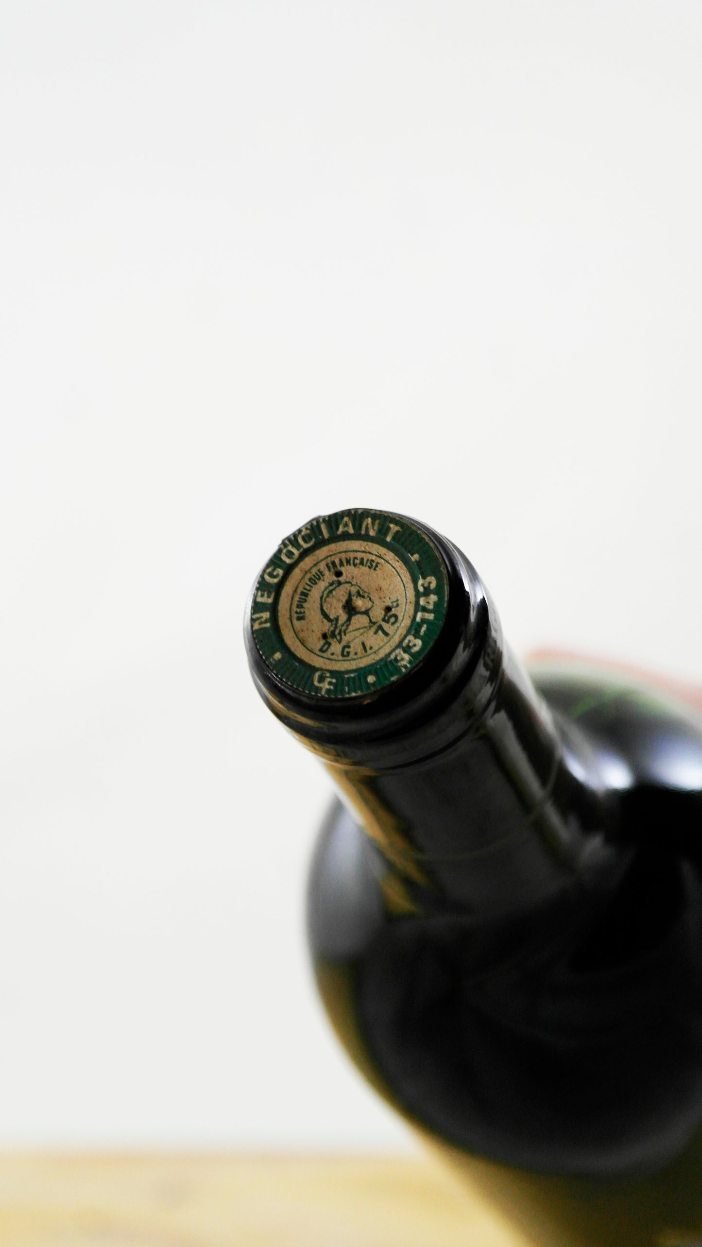 Vin Année 1989 Cuvée du Bicentenaire de la Révolution Française