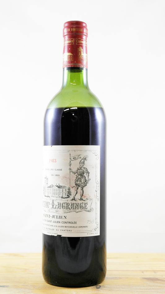 Vin Année 1983 Château Lagrange