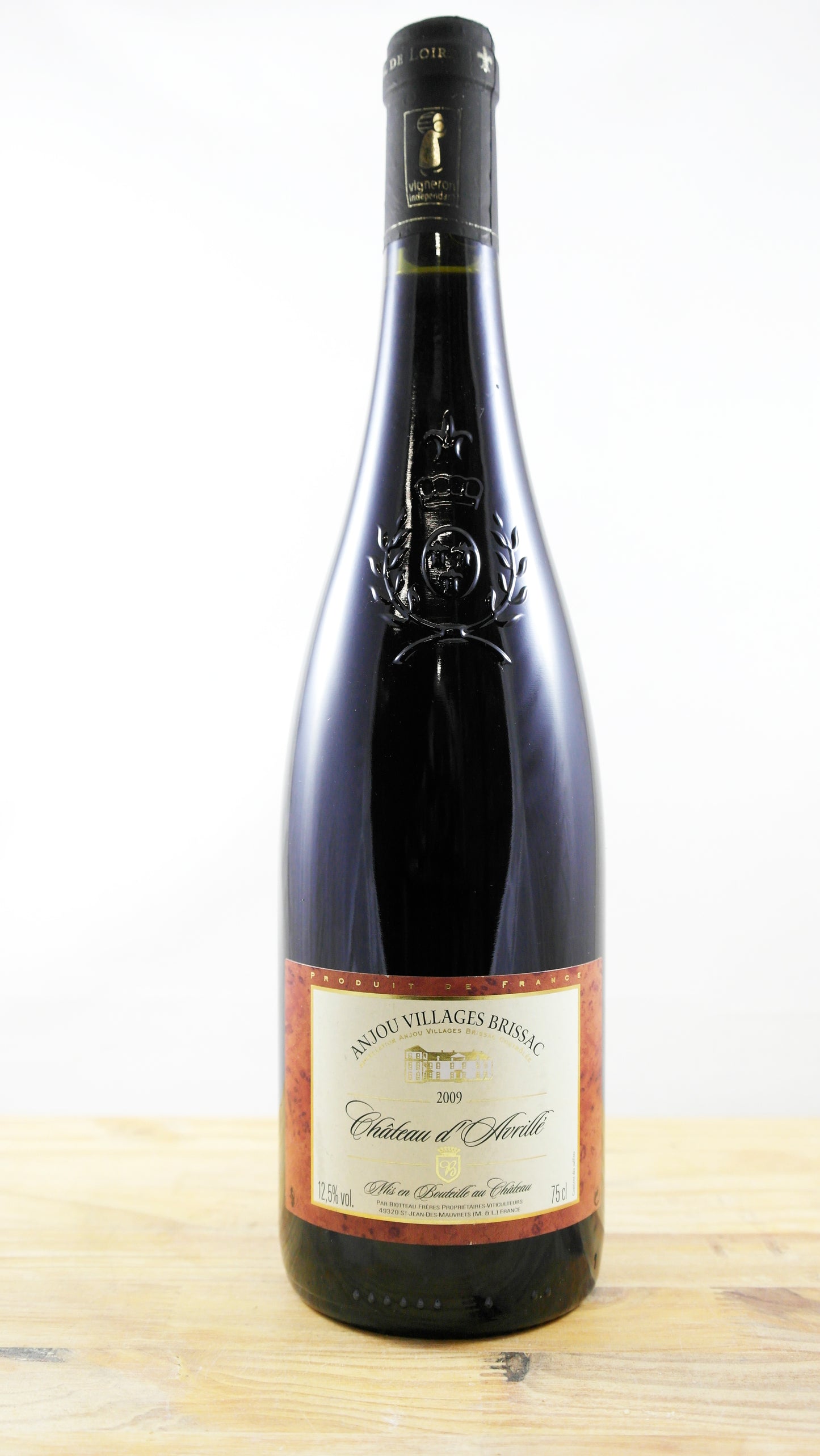 Vin Année 2009 Château d'Avrillé