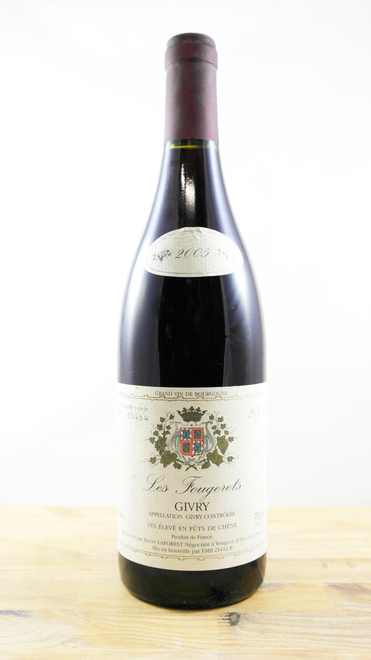Vin Année 2005 Givry Les Fougerets