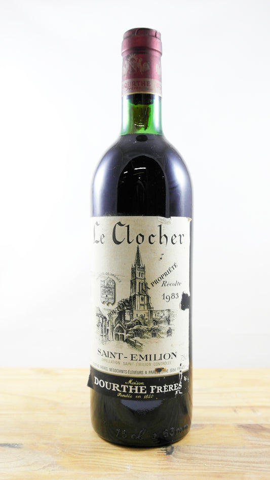 Vin Année 1983 Saint Emilion Le Clocher 
