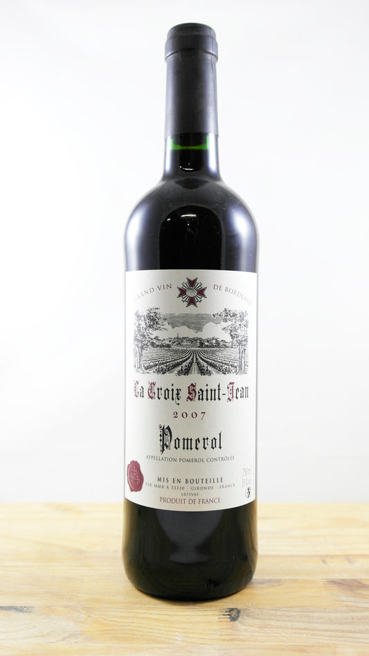 Vin Année 2007 La Croix Saint-Jean