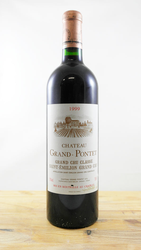 Vin Année 1999 Château Grand-Pontet
