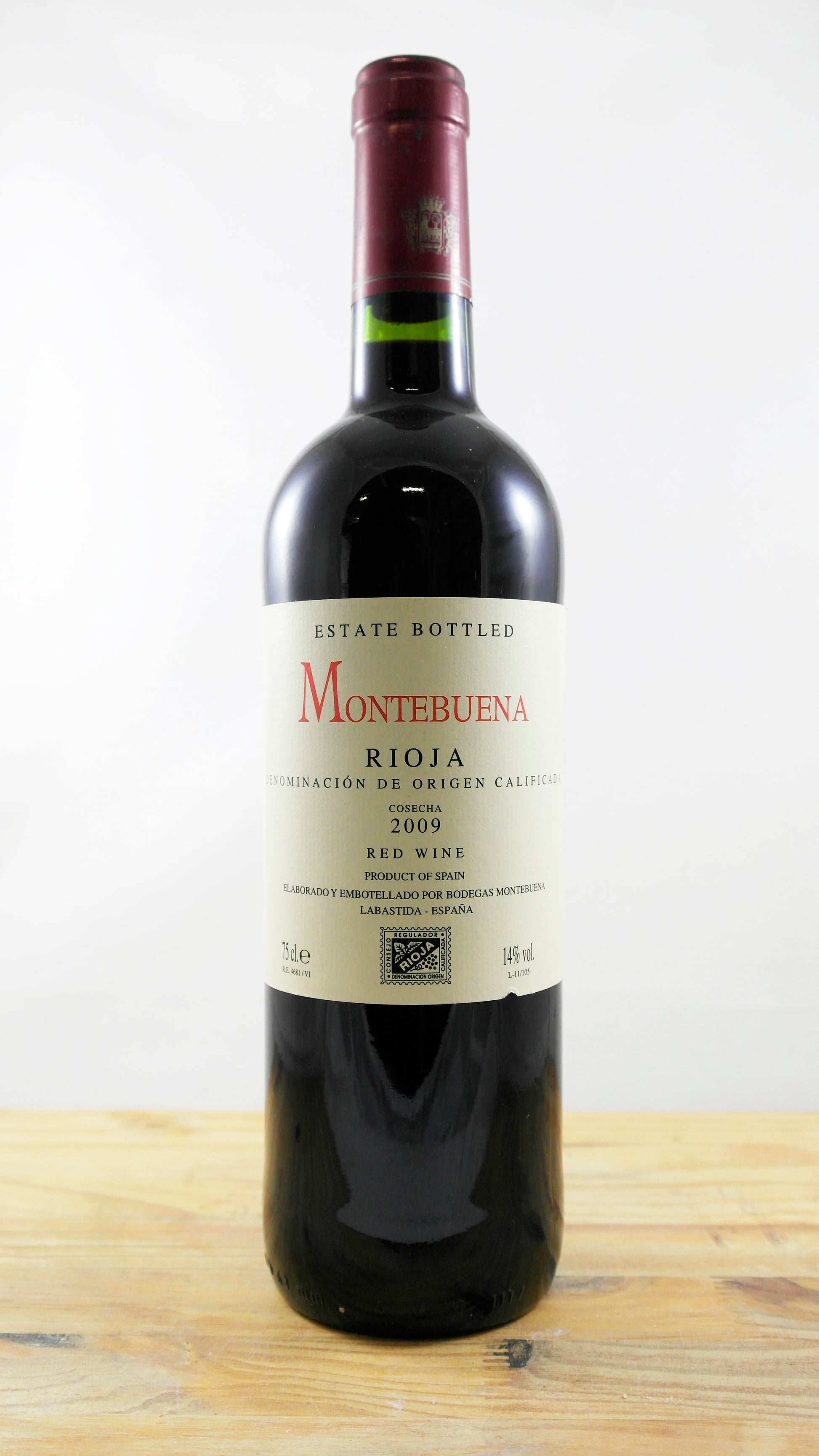 Vin Année 2009 Montebuena Rioja