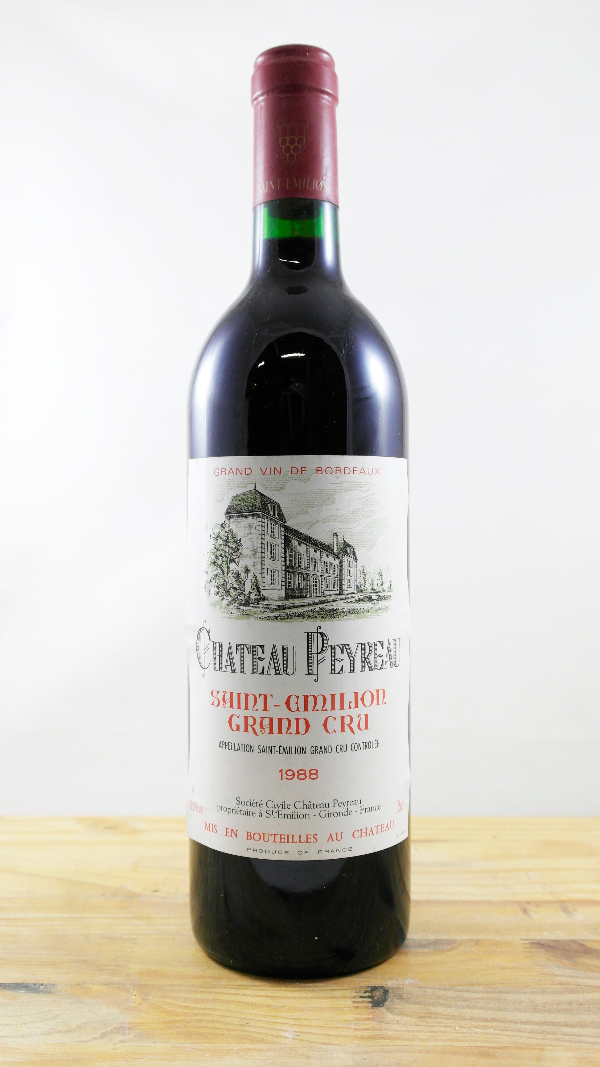 Vin Année 1988 Château Peyreau