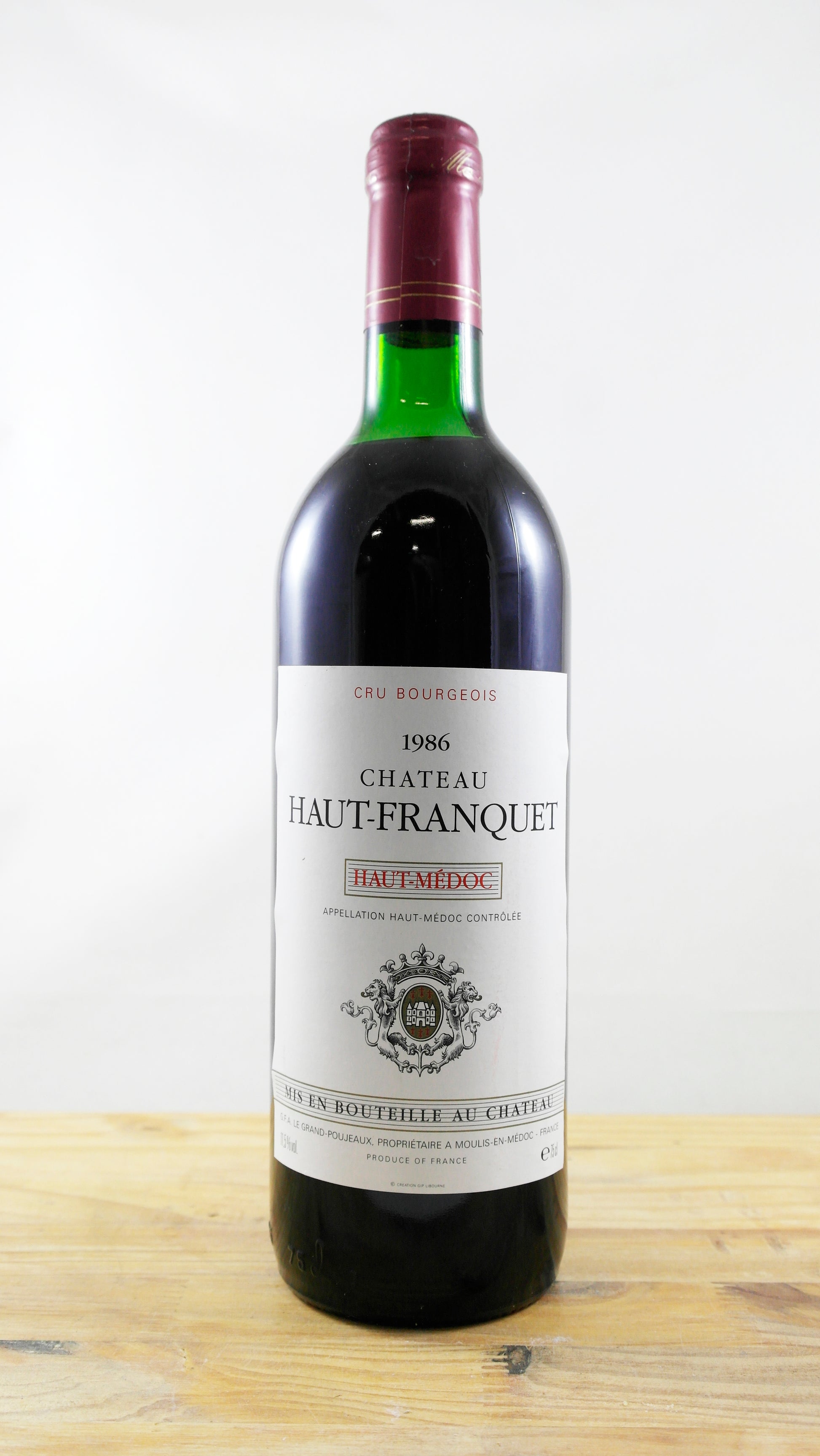 Vin Année 1986 Château Haut-Franquet