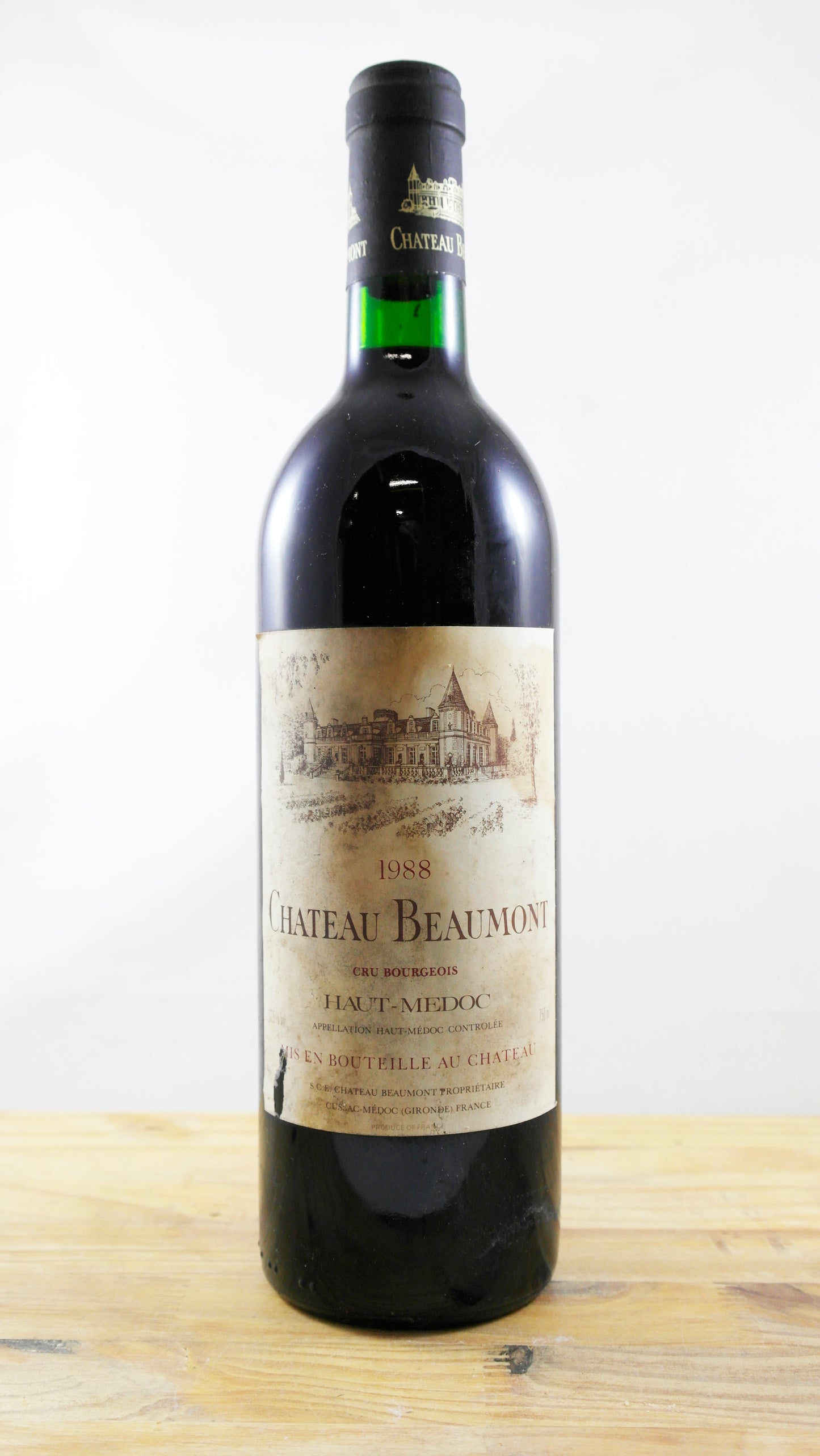 Vin Année 1988 Château de Beaumont