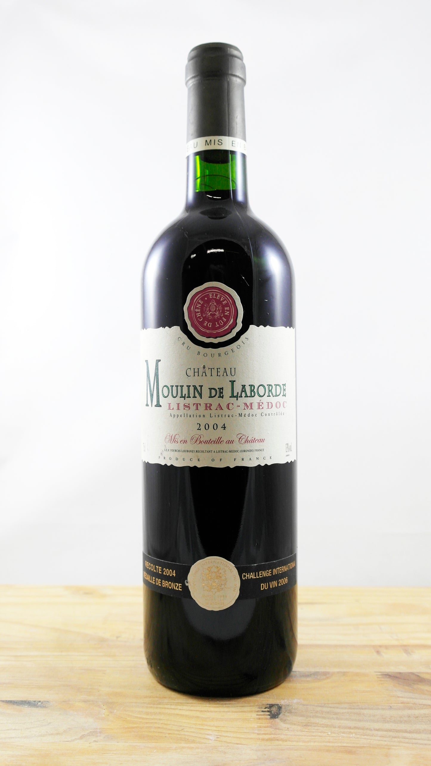 Vin Année 2004 Château Moulin de Laborde