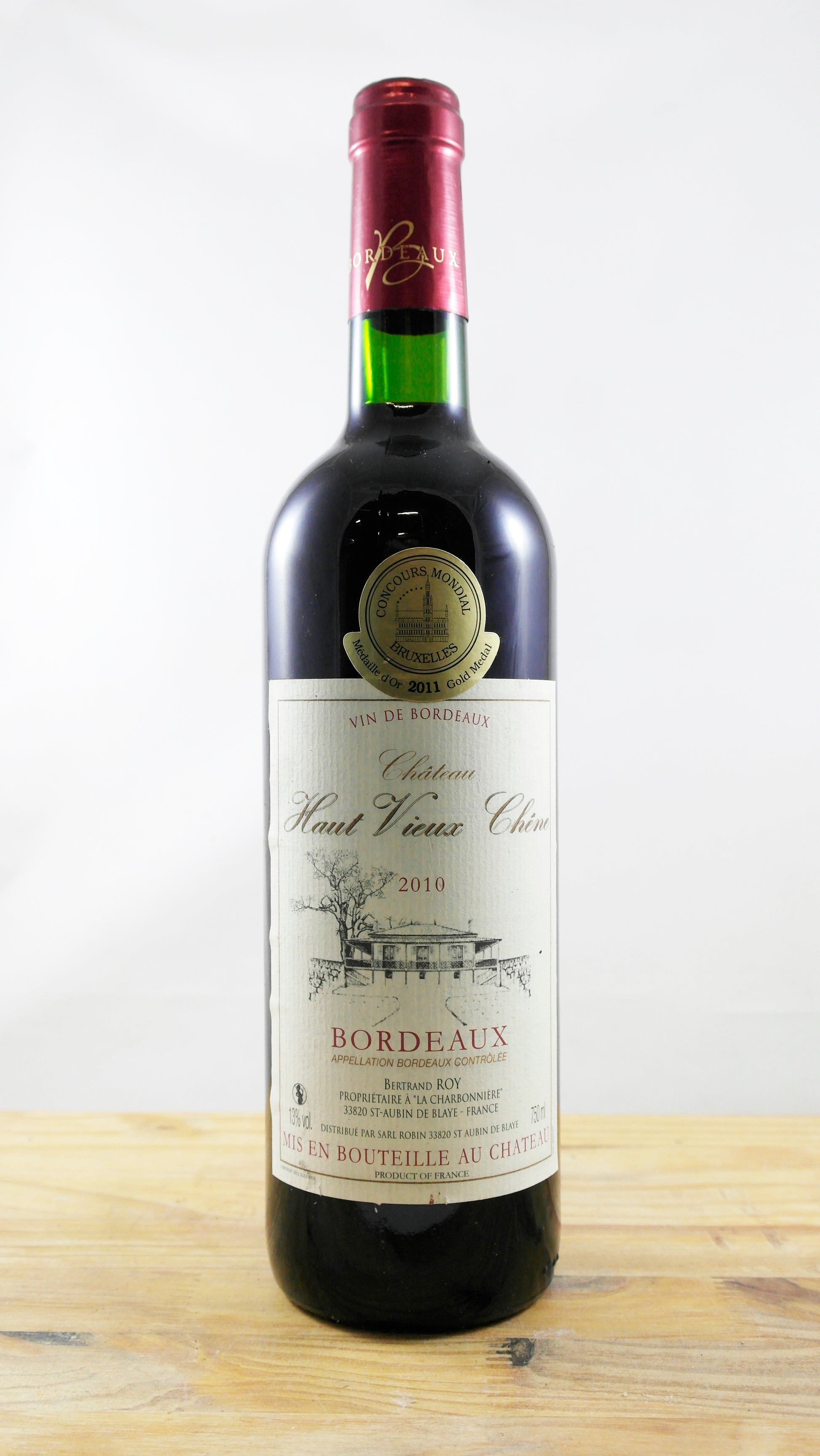 Vin Année 2010 Château Haut Vieux Chêne