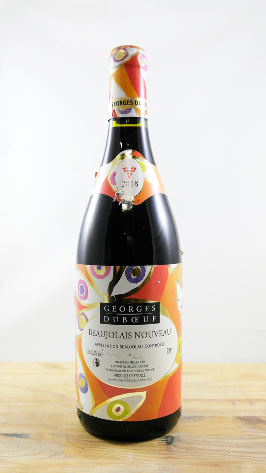 Vin Année 2018 Beaujolais Nouveau Georges Duboeuf