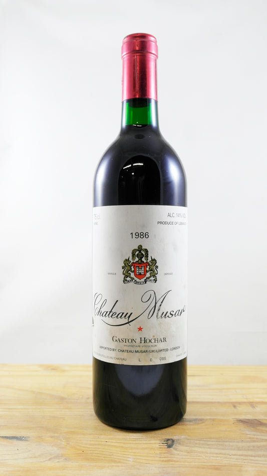 Vin Année 1986 Château Musar