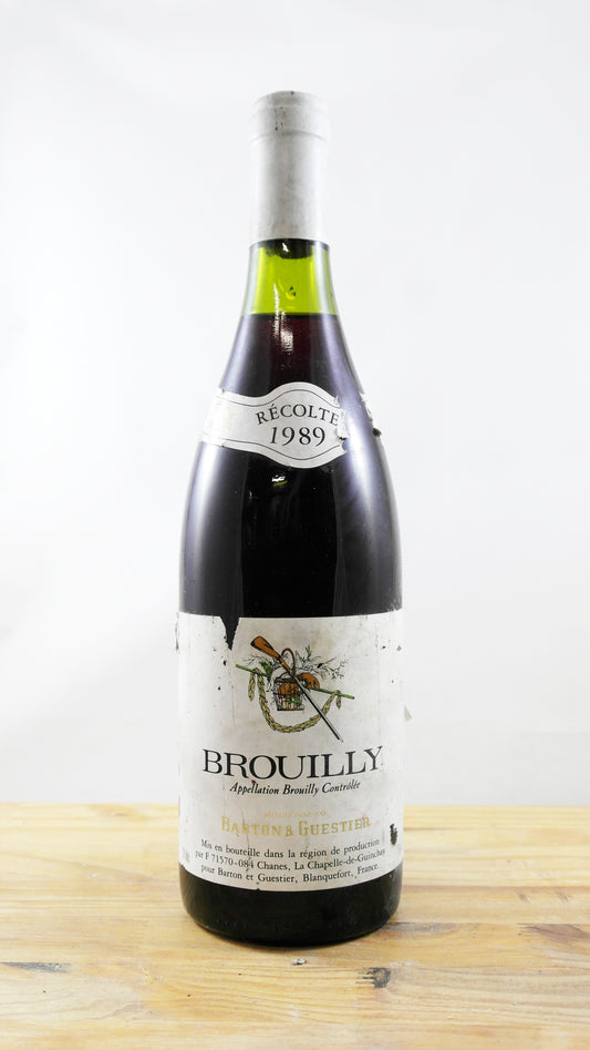 Vin Année 1989 Brouilly Barton & Guestier
