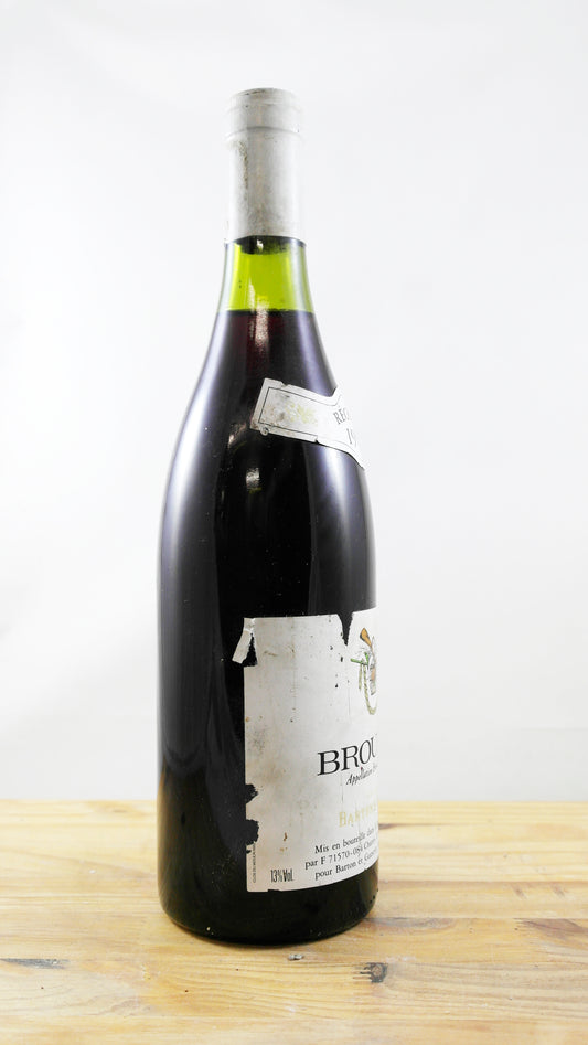 Vin Année 1989 Brouilly Barton & Guestier