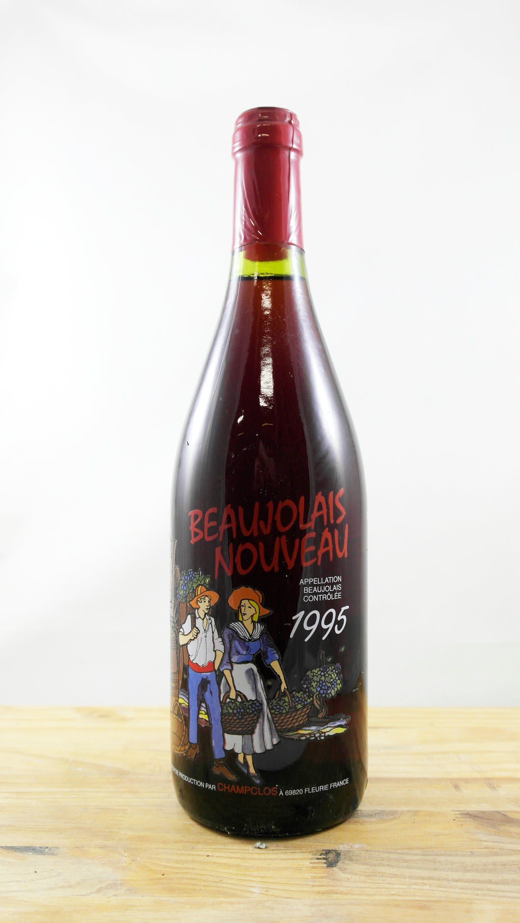 Vin Année 1995 Beaujolais Nouveau Champolos