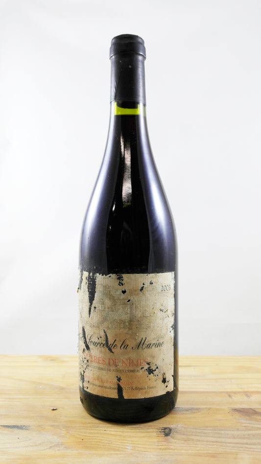 Vin Année 2003 Domaine Source de la Marine