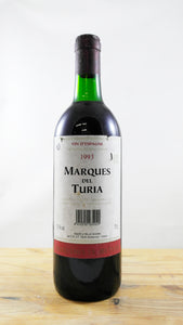 Vin Année 1993 Marques del Turia