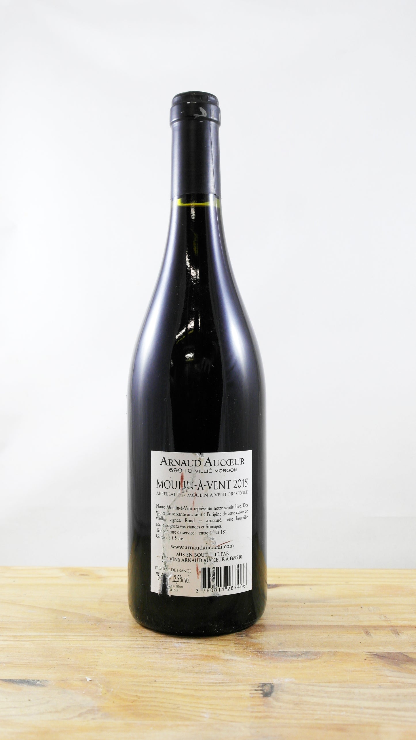 Vin Année 2015 Moulin-A-Vent Arnaud Aucoeur