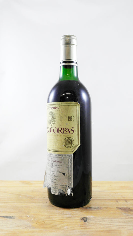 Vin Année 1986 Gran Corpas
