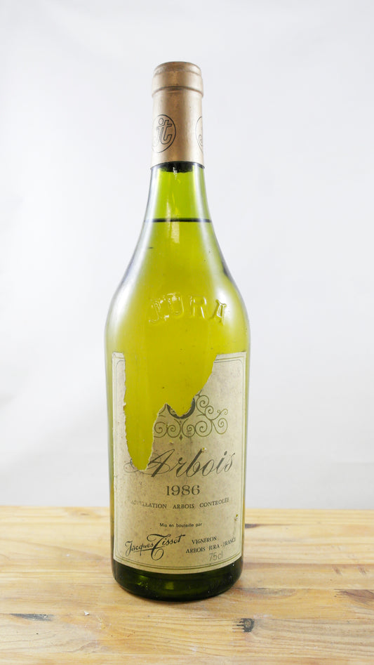 Vin Année 1986 Arbois Jacques Tissot