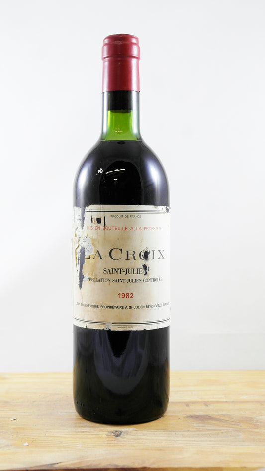 Vin Année 1982 La Croix