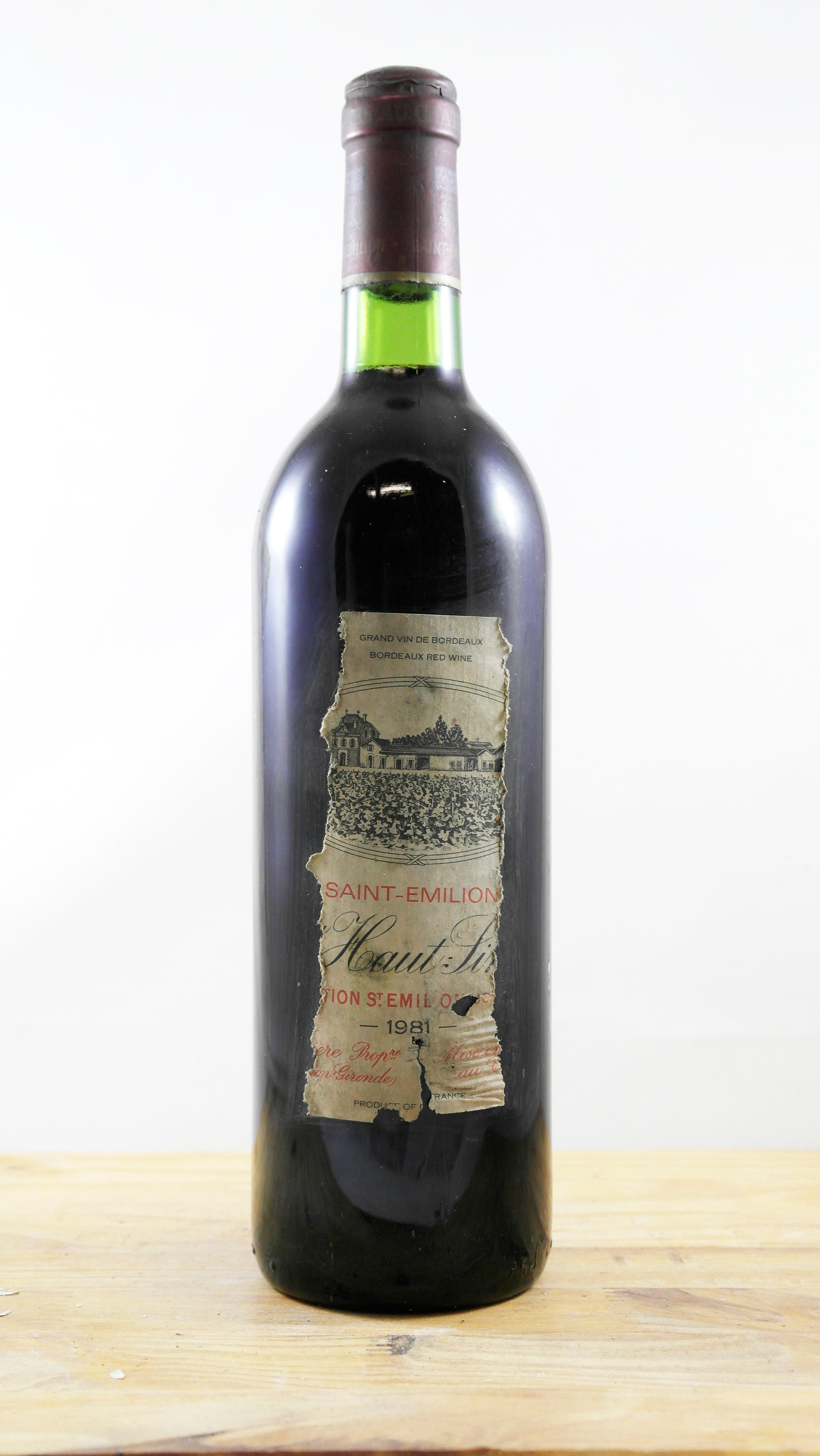 Vin Année 1981 Saint-Emilion