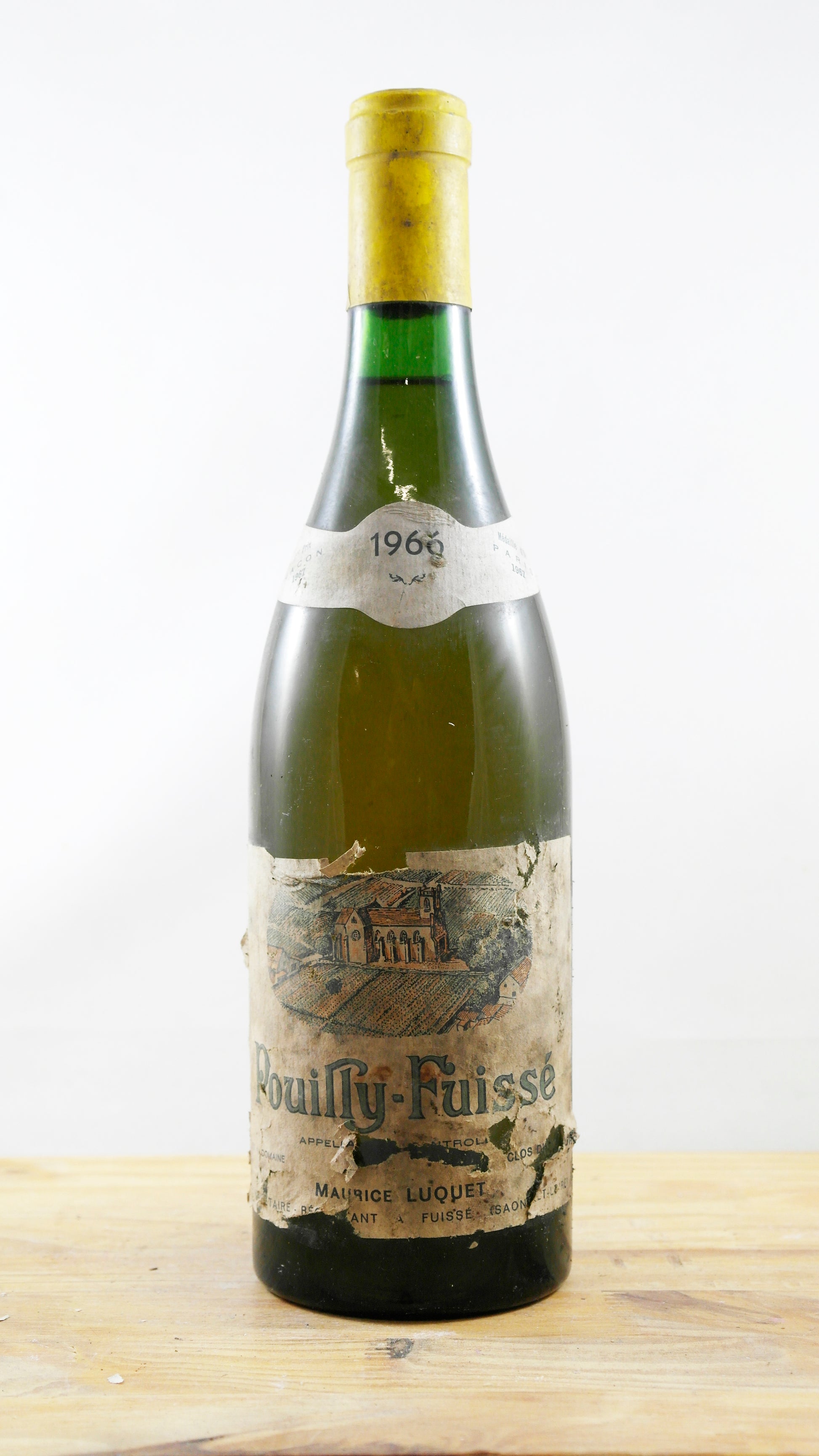 Vin Année 1966 Pouilly-Fuissé Maurice Luquet