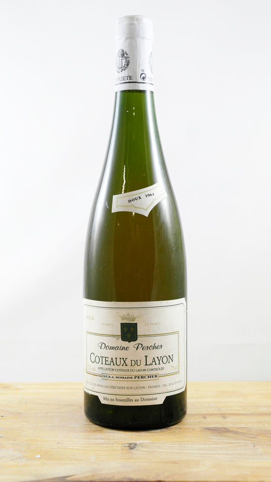 Vin Année 1964 Coteaux du Layon Domaine Percher