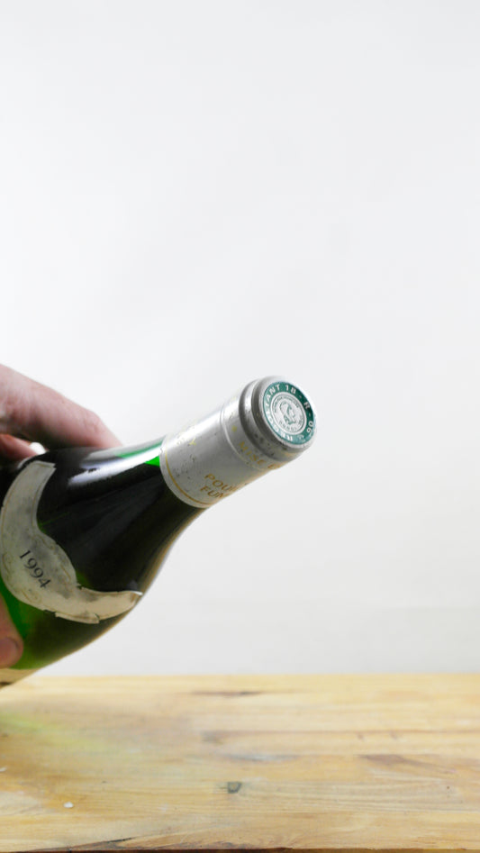 Vin Année 1994 Pouilly Fumé Patrick Coulbois