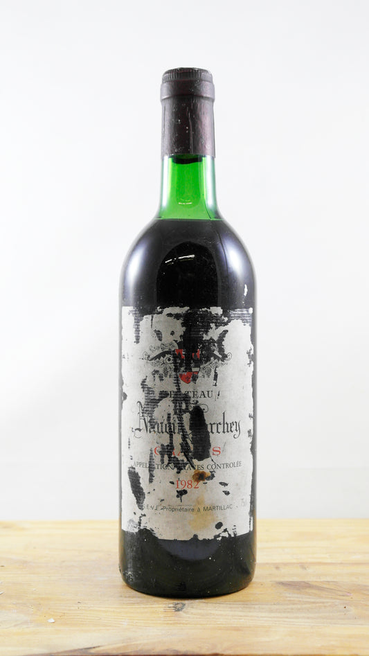 Vin Année 1982 Graves