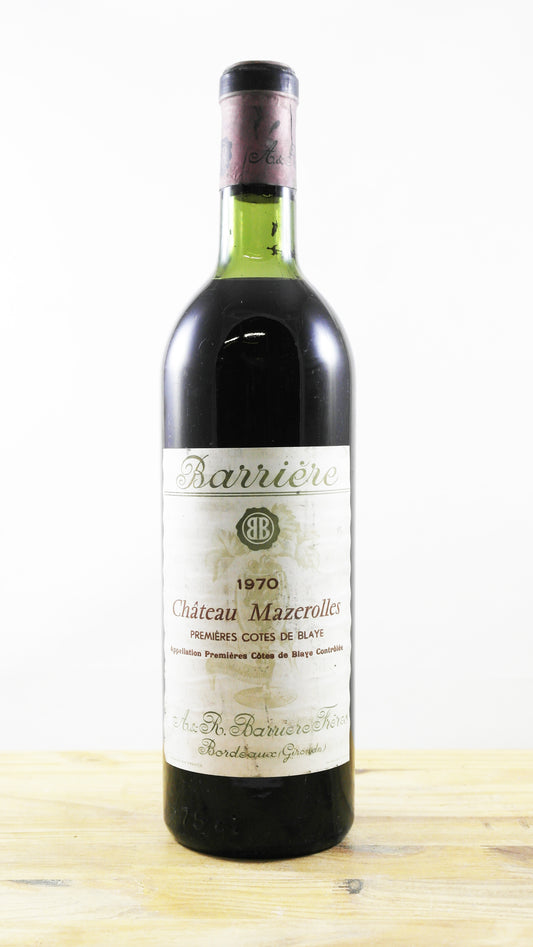 Château Mazerolles 1970