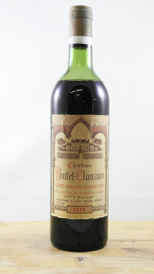 Château Pontet-Clauzure 1974 ME
