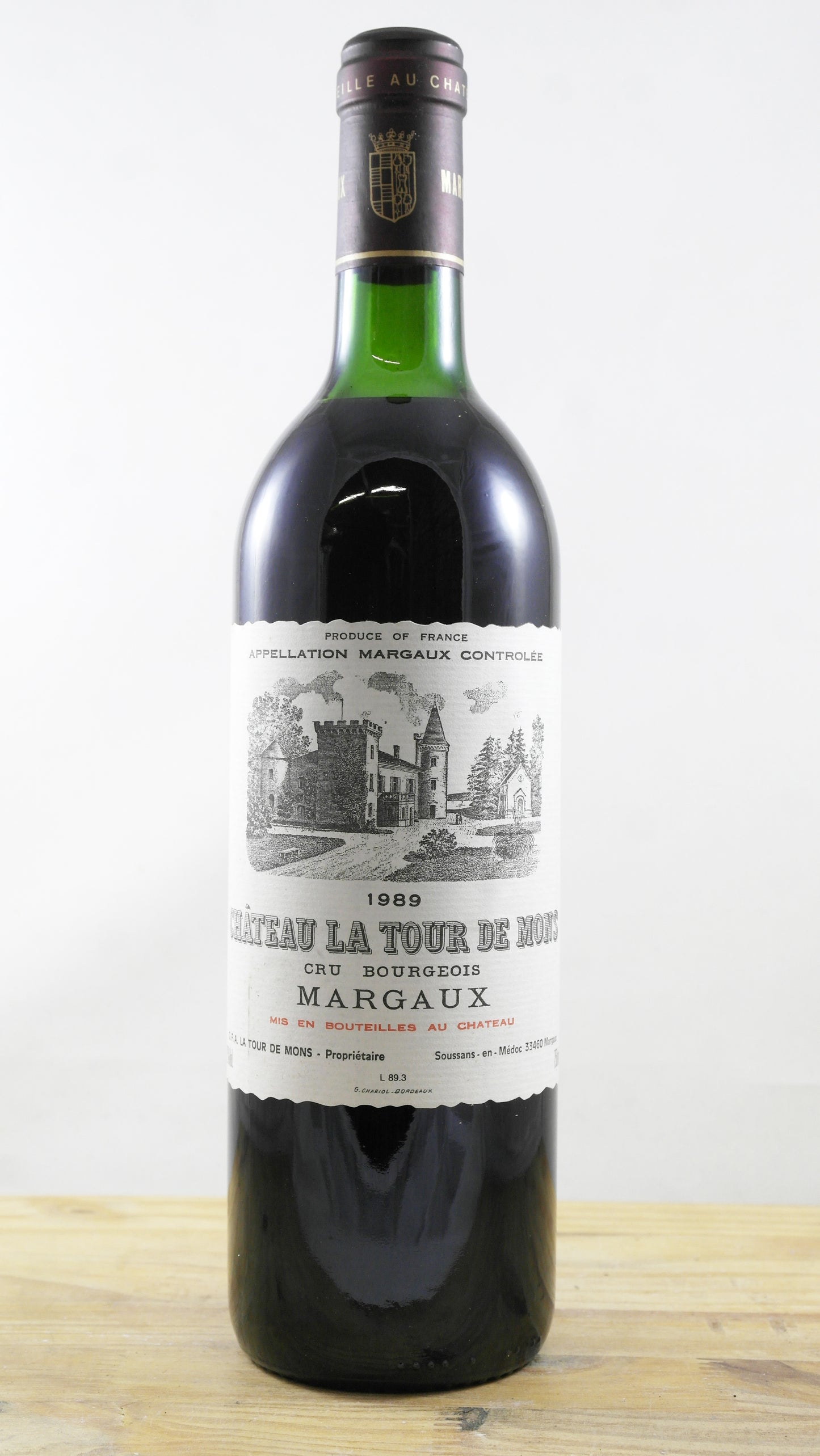 Château La Tour de Mons 1989 CA