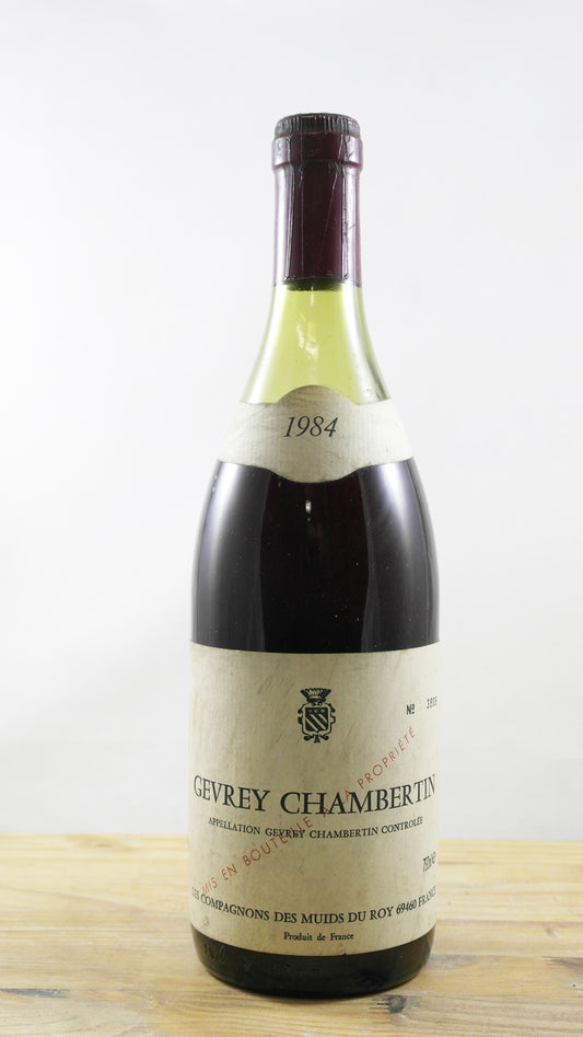 Gevrey Chambertin Les Compagnons des Muid du Roy 1984