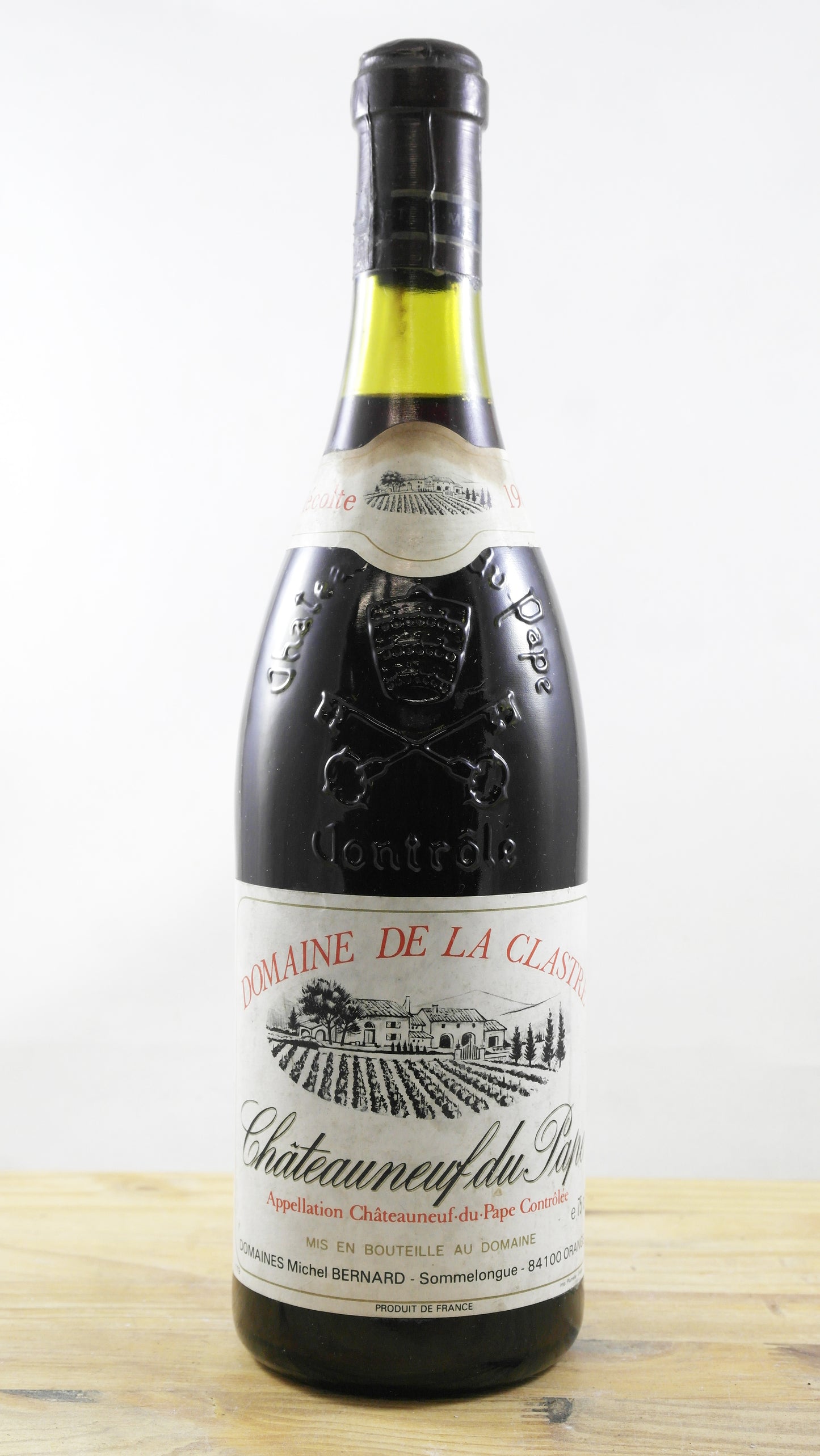 Châteauneuf du Pape Domaine de la Clastre 1982