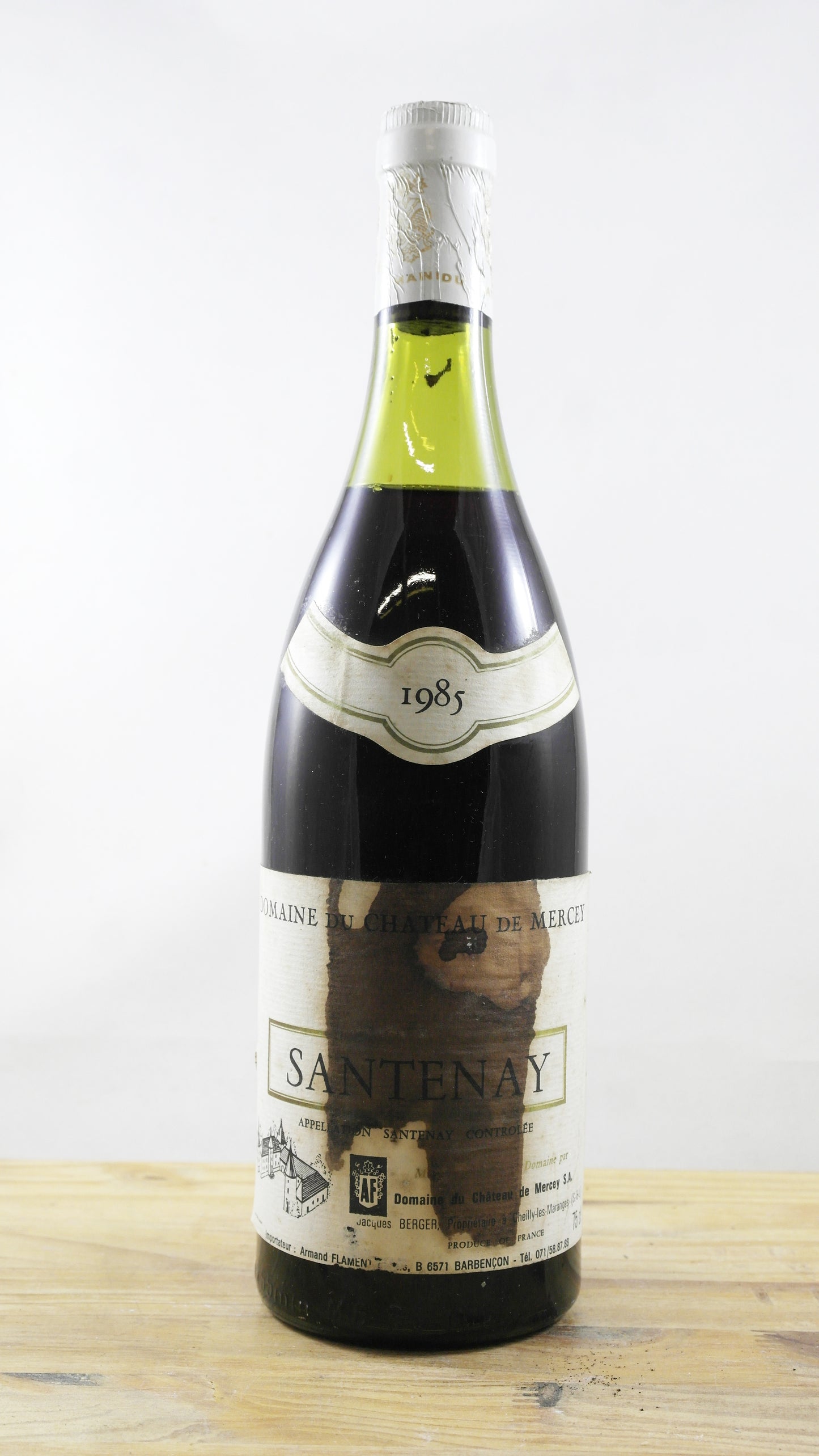 Santenay Domaine du Château de Mercey 1985