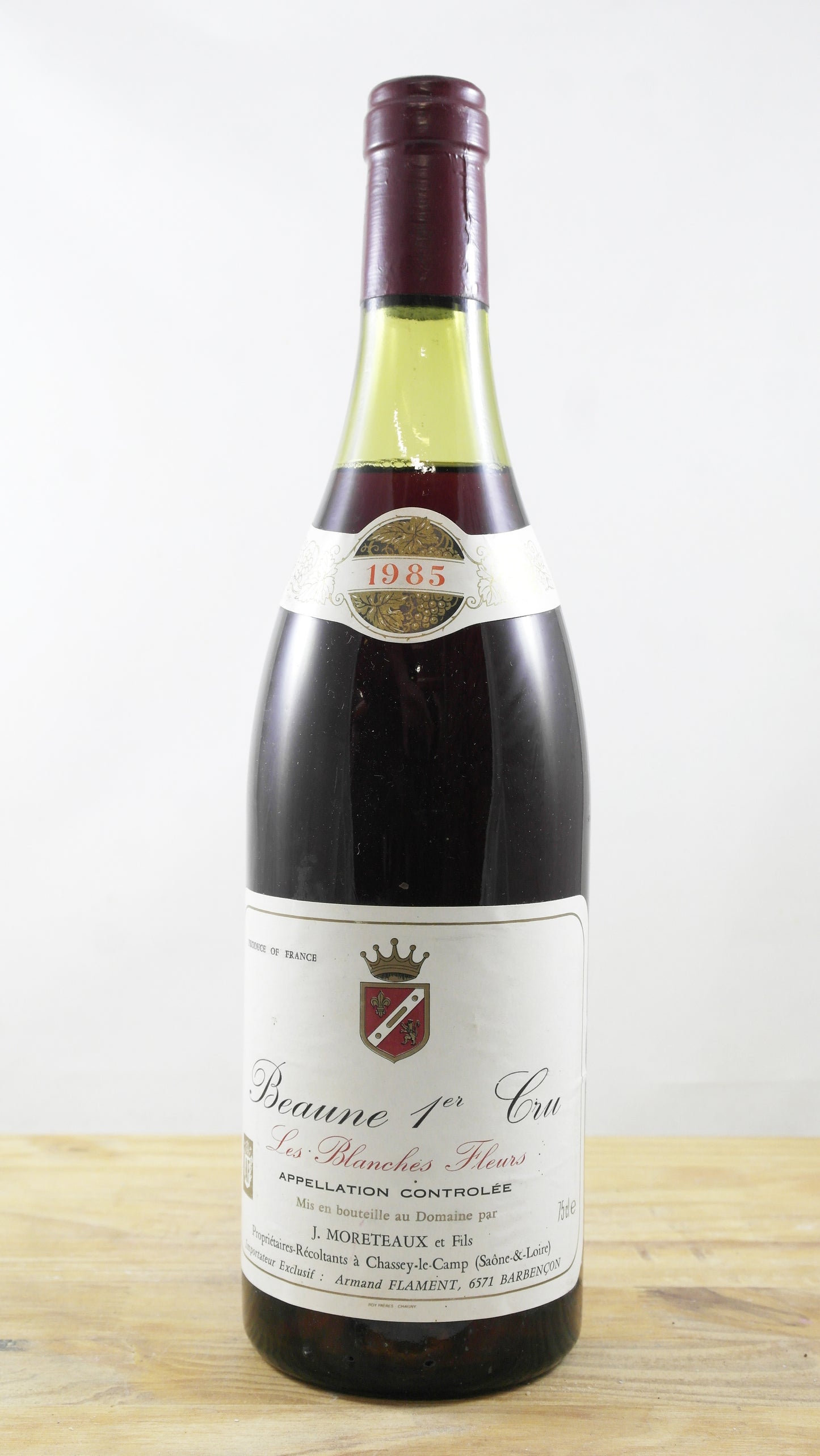 Beaune 1er cru Les Blanches Fleurs 1985