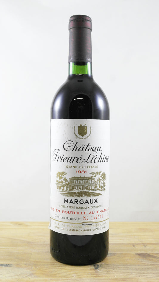 Château Prieuré-Lichine 1981 ET