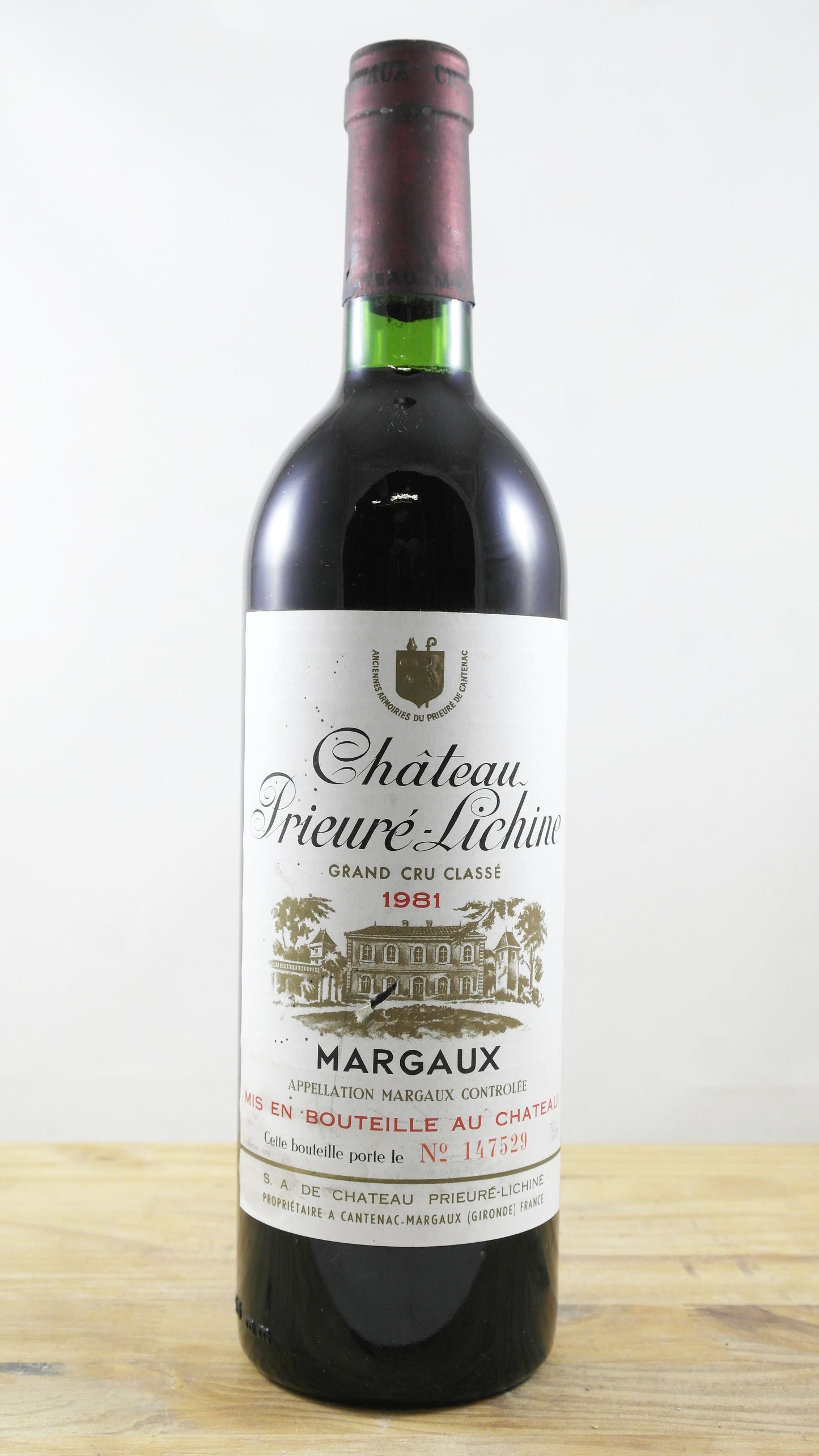 Château Prieuré-Lichine 1981 ELA