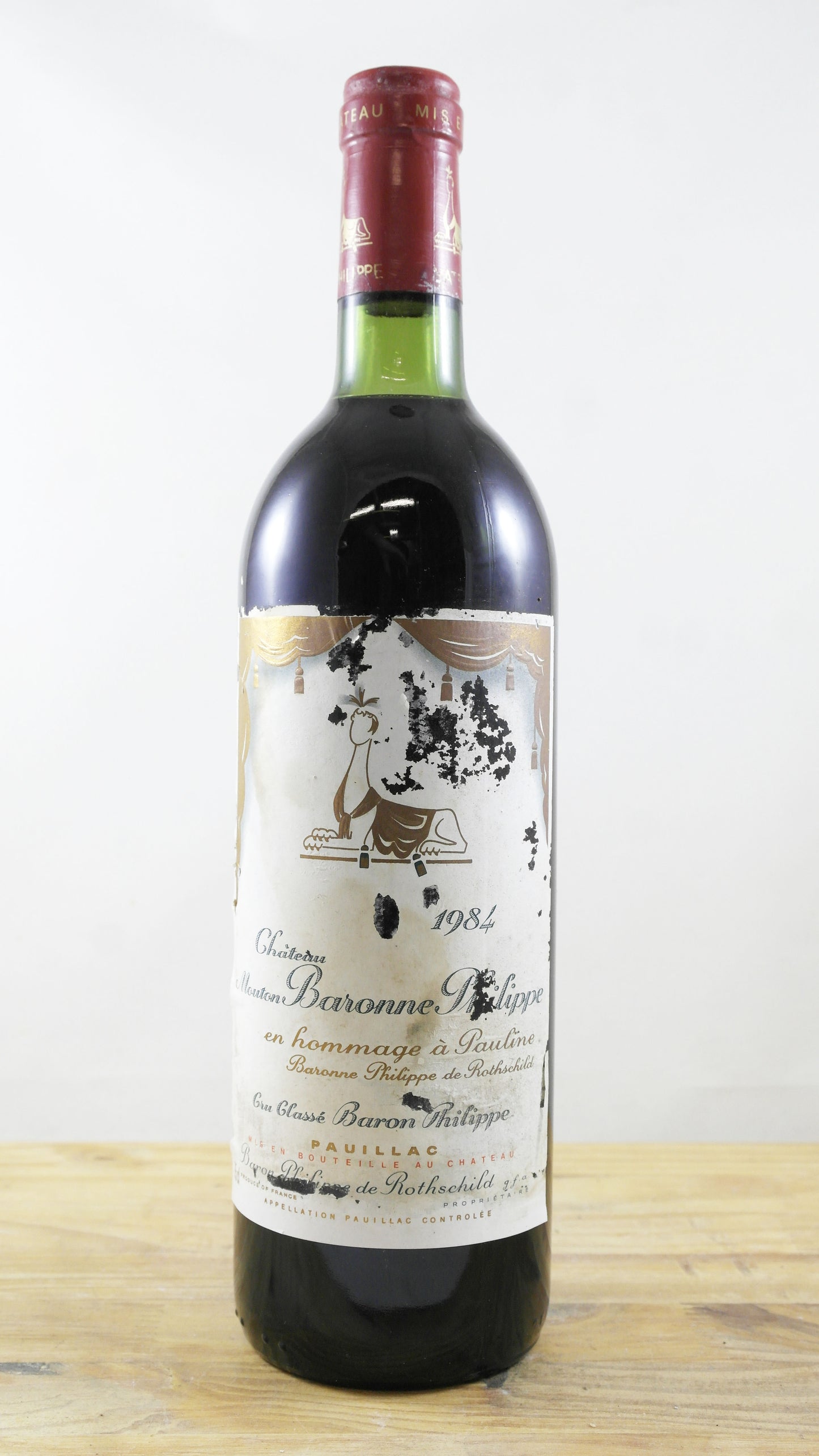 Château Mouton Baronne Philippe de Rothschild 1984 EA