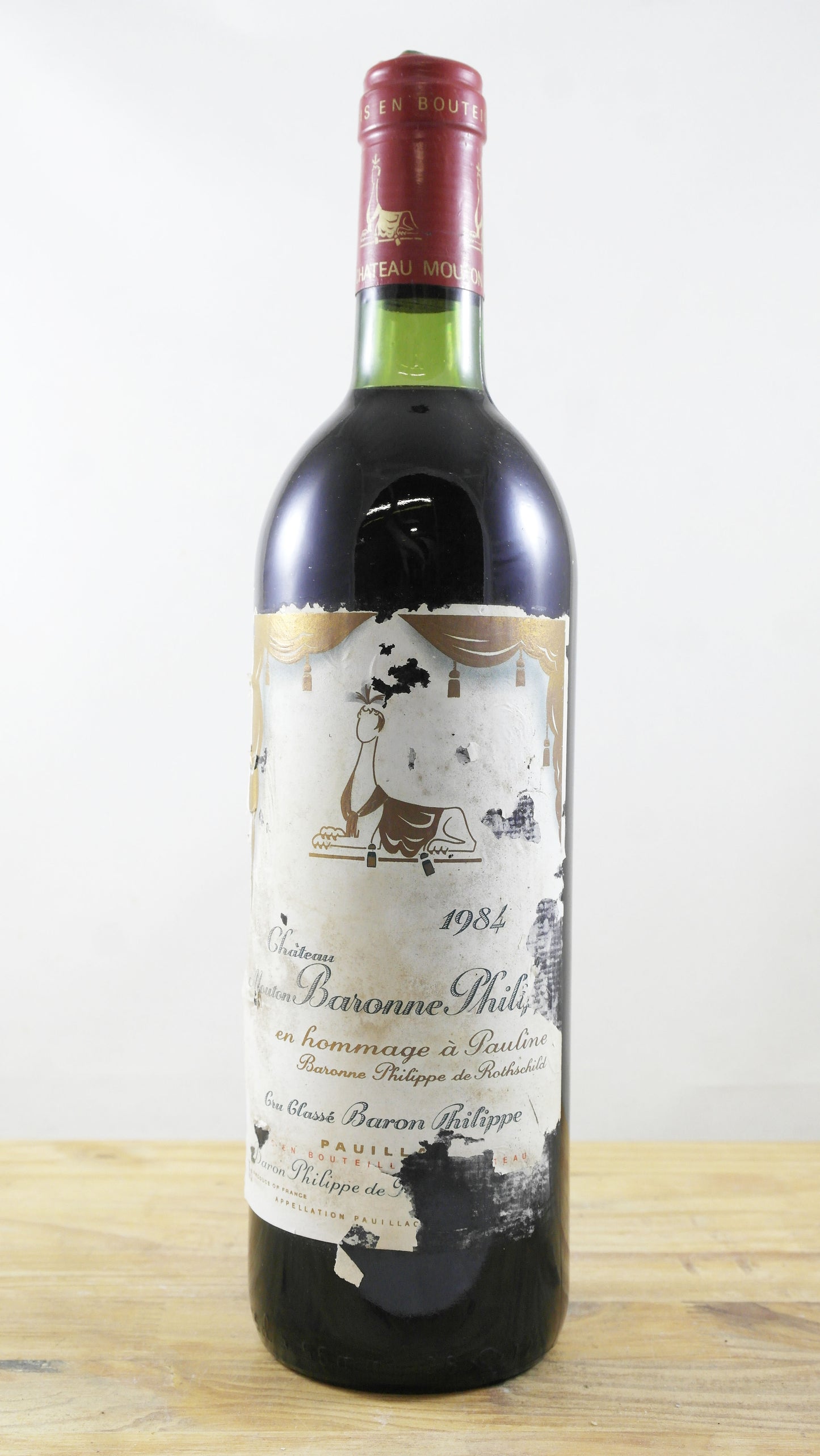 Château Mouton Baronne Philippe de Rothschild 1984 ETA