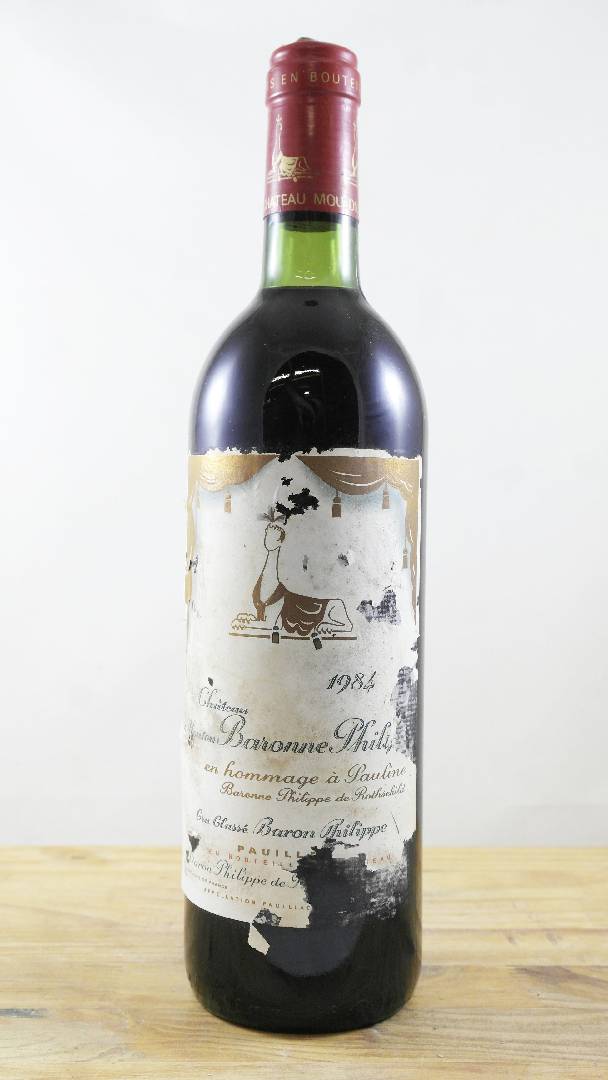 Château Mouton Baronne Philippe de Rothschild 1984 ETA