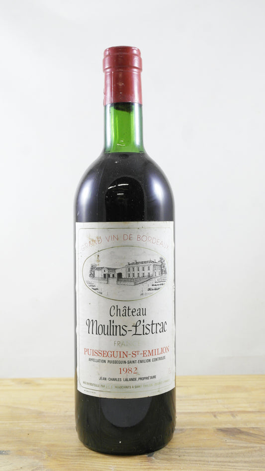 Château Moulins-Listrac Lalande 1982